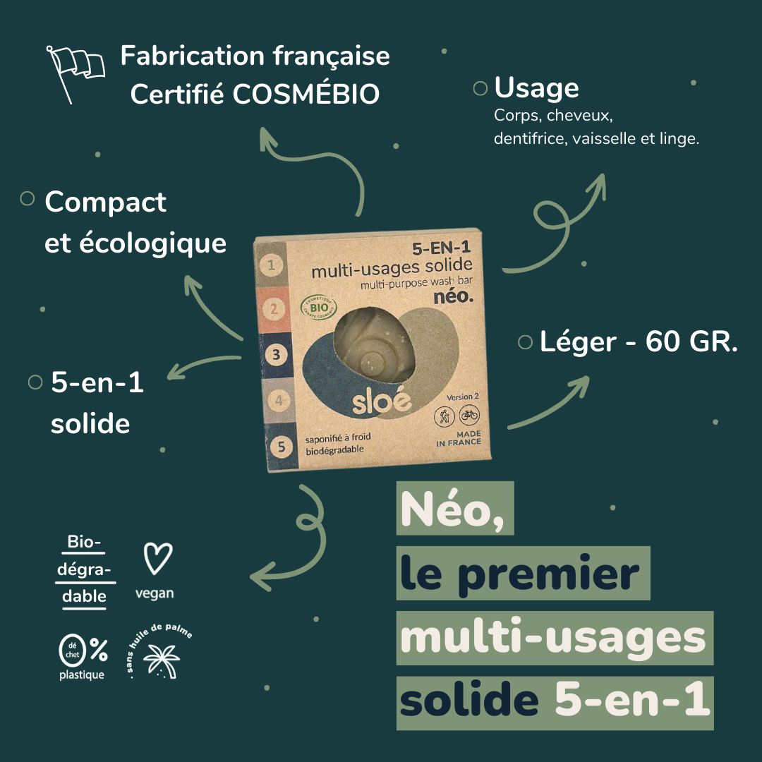 Néo : le premier multi-usages solide 5-en-1 (60G)