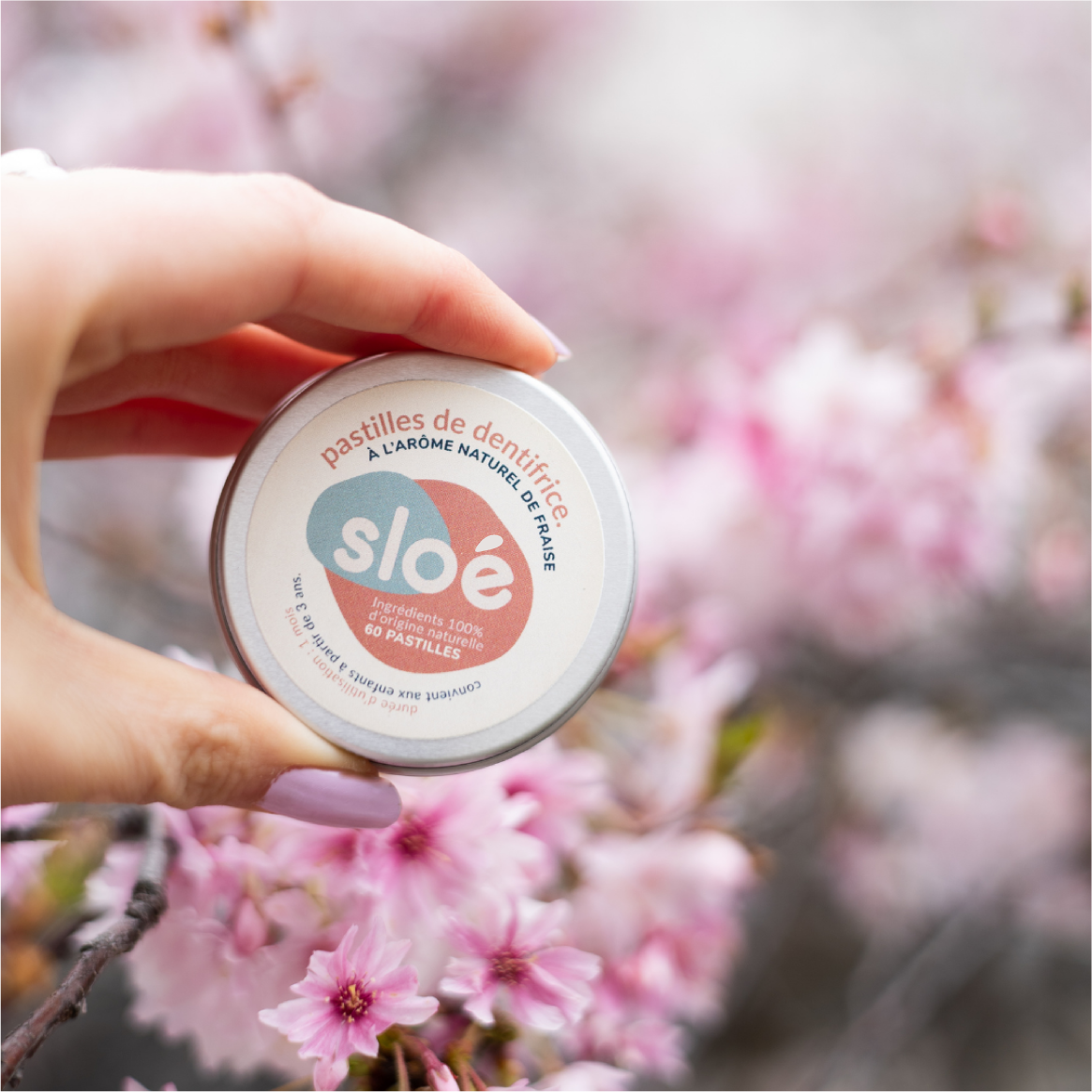 Dentifrice solide en pastilles - fraise 🍓
