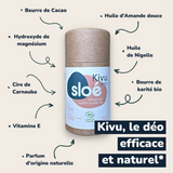 Kivu : le déodorant solide en stick (50gr)
