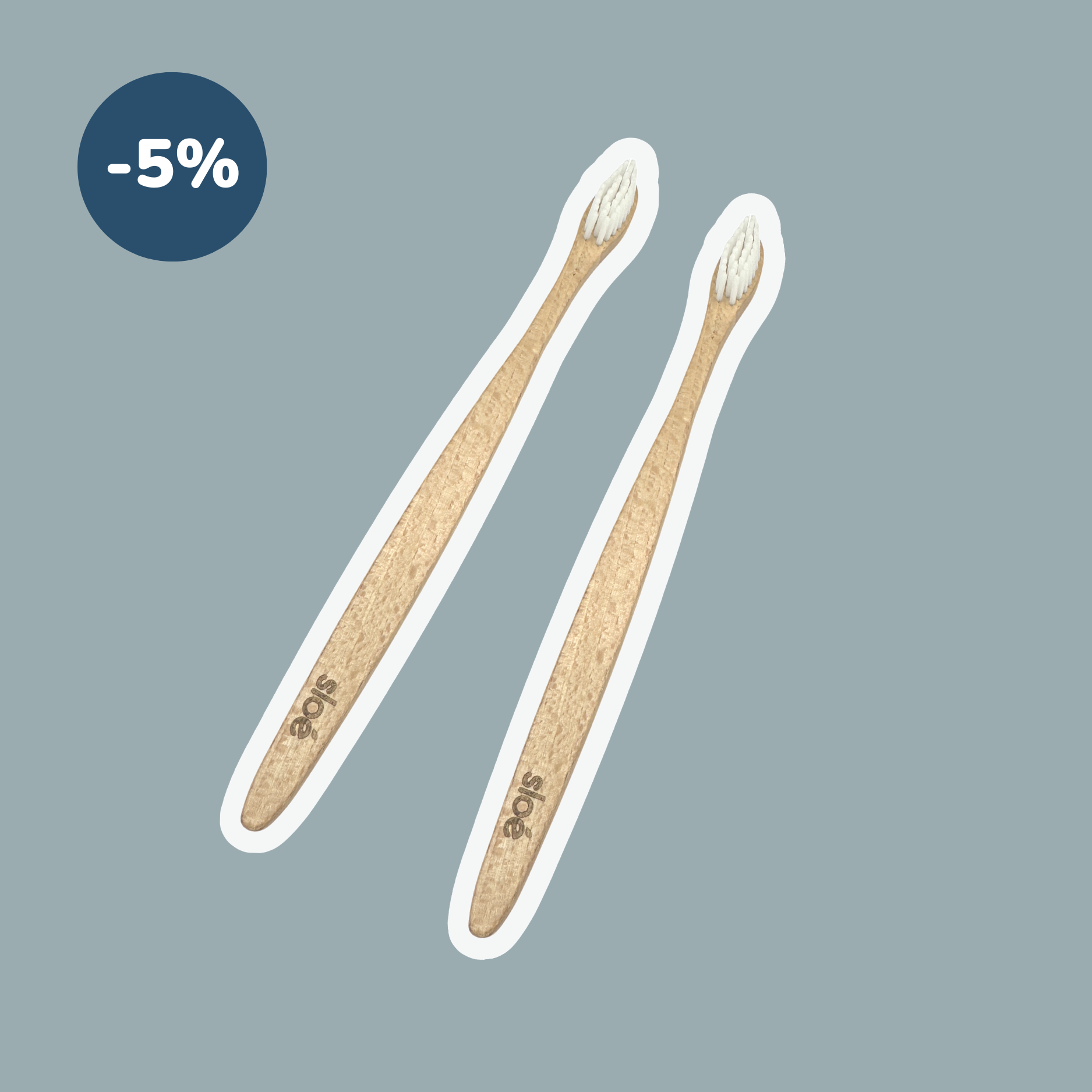 La brosse à dent en bois de Charme : 2,55€HTX6