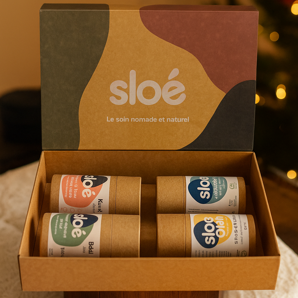 Coffret Les Sticks Sloé – L’essentiel au format solide
