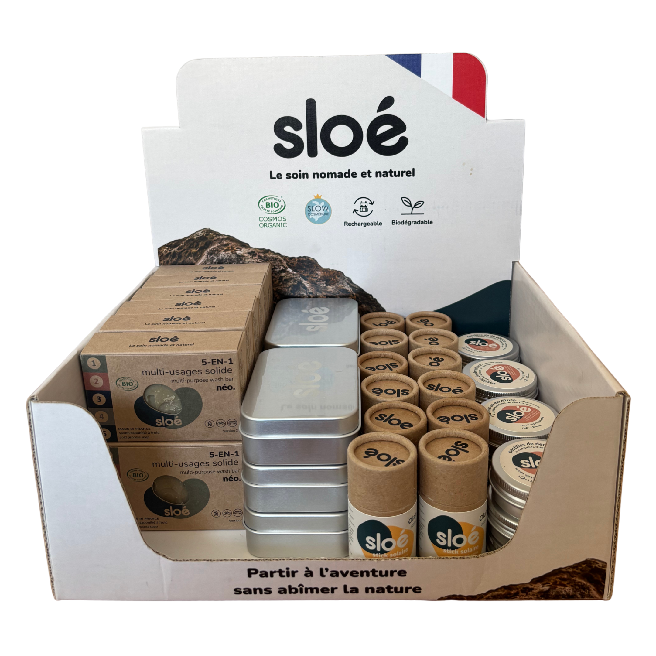 “Best seller” cardboard counter display