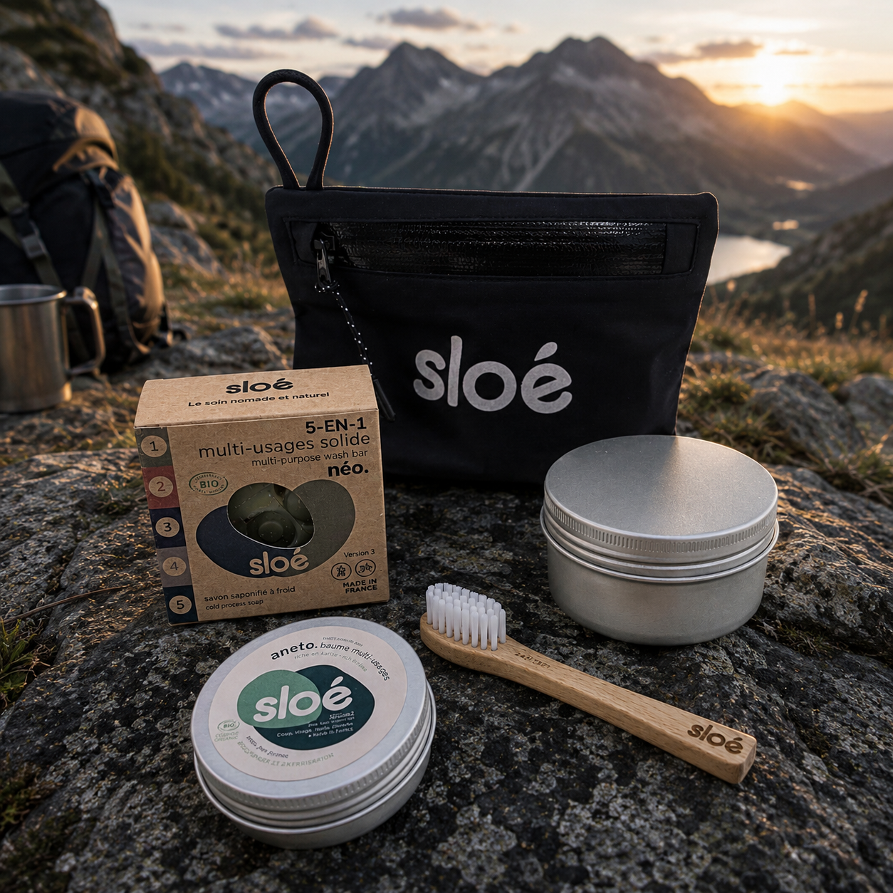 🏔️ NOUVEAU: Pochette rando 140G