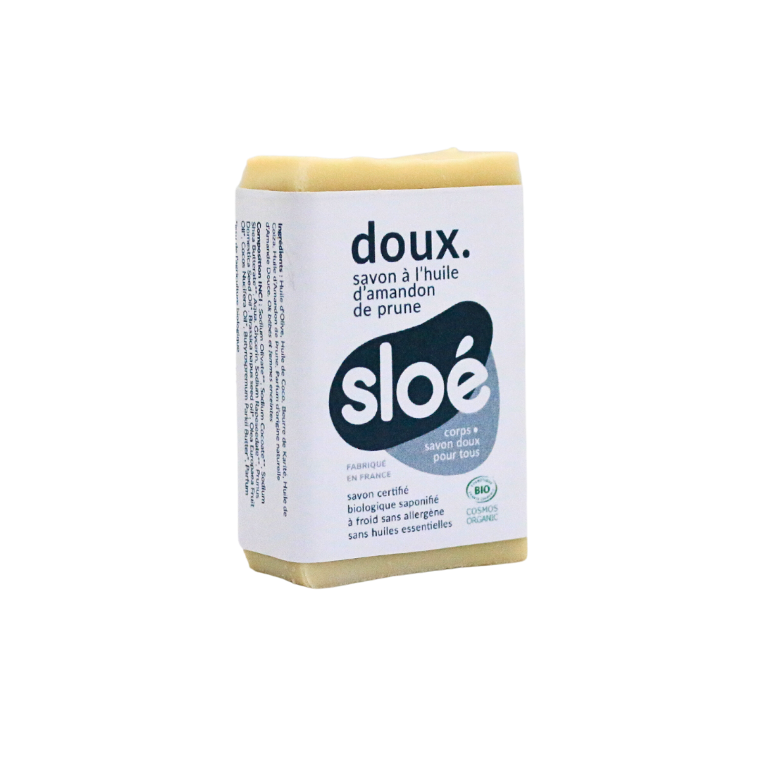 Doux : cold process soap for the whole family (100 gr.)